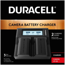 Duracell Ładowarka do aparatu Duracell Duracell Dual Charger for DR9943/LP-E6
