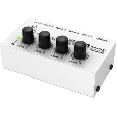 Behringer MX400 audio mixer 4 channels Black, White