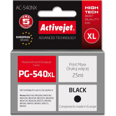 Activejet AC-540NX ink for Canon printer (replacement for Canon PG-540XL) Supreme, 25 ml, black