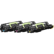 Lexmark Toner Lexmark Lexmark - 3-Pack - Yellow, Cyan, Magenta - Original Toner Cartridge LCCP - for Lexmark CS820, CX820, CX825, CX860 (72K0D50)