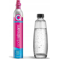 Sodastream SodaStream Zubehör Kit DUO Reservezylinder 60L QC+1 Glasflasche (1053400490)