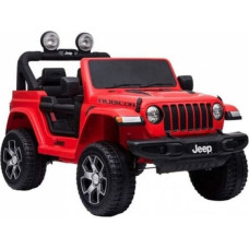 Lean Sport Auto na Akumulator Jeep Rubicon 4x4 Czerwony