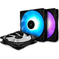 Deepcool RF120-3in1 Computer case Fan 12 cm Black 3 pc(s)