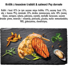 Paka Zwierzaka Rabbit with salmon M - dry dog food - 3kg