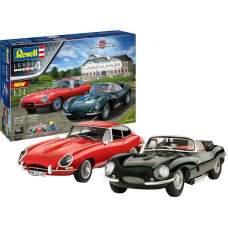 Revell Zestaw upominkowy Samochody Jaguar 100TH Anniversary 1/24
