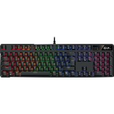 Genius GX Gaming Scorpion K12 Copilot, klawiatura CZ/SK, do gry, przewodowa (USB), czarna, mechaniczna