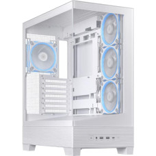 Asus Case|| A31 PLUS Case|MidiTower|Case product features Transparent panel|ATX|BTX|MicroATX|MiniITX|Colour White|A31PLUSTGARGBWHITE