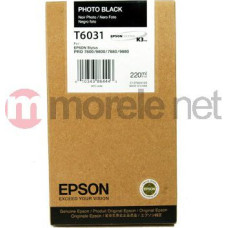 Epson Tusz Epson Wkład atramentowy Czarny Stylus do 7800/7880/9800/9880 photo (220ml) (C13T603100)