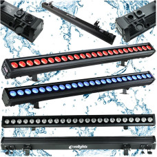 Evolights GLAZE BAR 24x4W RGBW IP65 listwa oświetleniowa LED oświetlenie zewnętrzne sceniczne