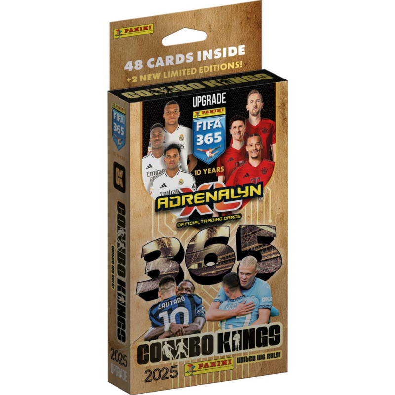 Panini Fifa 365 2025 Adrenalyn: Combo Kings Special Deck (48 Cards plus 2 Limited Edition)