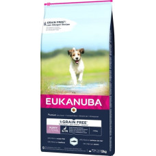 Eukanuba EUKANUBA Puppy small/medium Grain Free ryba oceaniczna pies12Kg