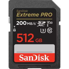 Sandisk карта памяти SDXC 512GB Extreme Pro