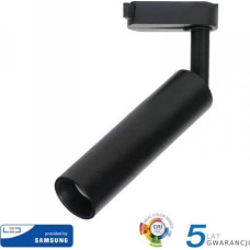 V-Tac Oprawa 20W LED V-TAC Track Light SAMSUNG CHIP CRI90+ Czarna VT-420 5000K 1600lm 5 Lat Gwarancji