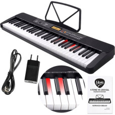 V-Tone VK 200-61L keyboard klawisze organy dla dzieci do nauki gry LED
