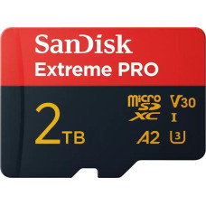 Sandisk Karta SanDisk Extreme PRO MicroSDXC 2 TB Class 10 UHS-I/U3 A2 V30 (SDSQXCD-2T00-GN6MA)