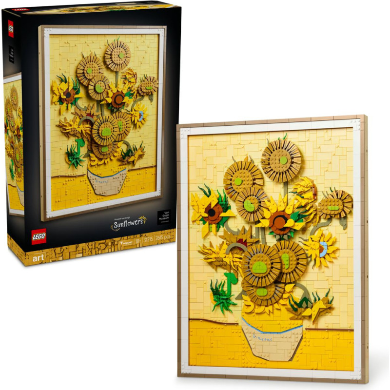 Lego ® Art: Vincent van Gogh – Sunflowers (31215)