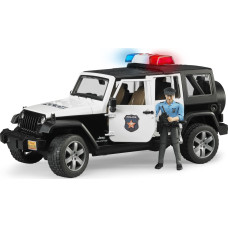 Bruder Jeep Wrangler Unlimited Rubicon  policyjny z figurką policjanta  (02526)