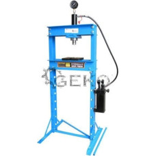 Geko #Prasa hydrauliczna 20T z manometrem i dwustopniową pompą (1)