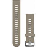 Garmin Pasek silikonowy na nadgarstek Quick Release 20 (piaskowy / stalowo-srebrny) (010-11251-0Z)