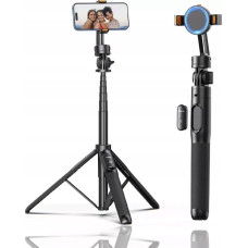 Ulanzi Selfie stick Ulanzi Statyw Kijek Selfie Stick Tripod Pilot Bluetooth Monopod Wysoki 160cm Magnetyczny Zintegrowany Uchwyt Na Telefon / Ulanzi / Sk-05