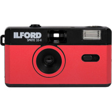 Ilford Sprite 35-II, black/red