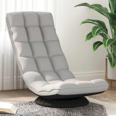 Vidaxl Krzesło obrotowe podłogowe Cloud Grey 70x51x79 cm Tkanina