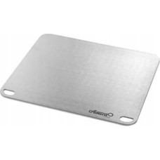 Gi.metal Gi.Metal Cooking plate to cook pizza at home, 40x35 cm, stainless steel 4mm