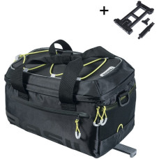 Basil Torba na bagażnik BASIL MILES TRUNKBAG MIK 7 L MIK System (ready to go), 100% wodoodporna black lime (NEW 2025)