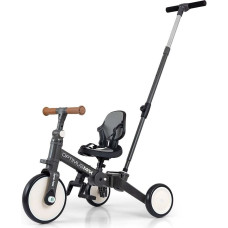 Qplay Milly Mally Rowerek 5w1 Optimus Max Dark Grey