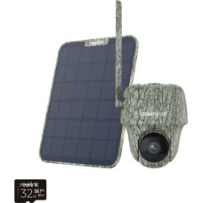 Reolink Go Series G450 with Solar Panel 2 - 4K 4G LTE PT Wildlife Cam, Animal Detection & Recognition, 360° View, 32GB microSD card