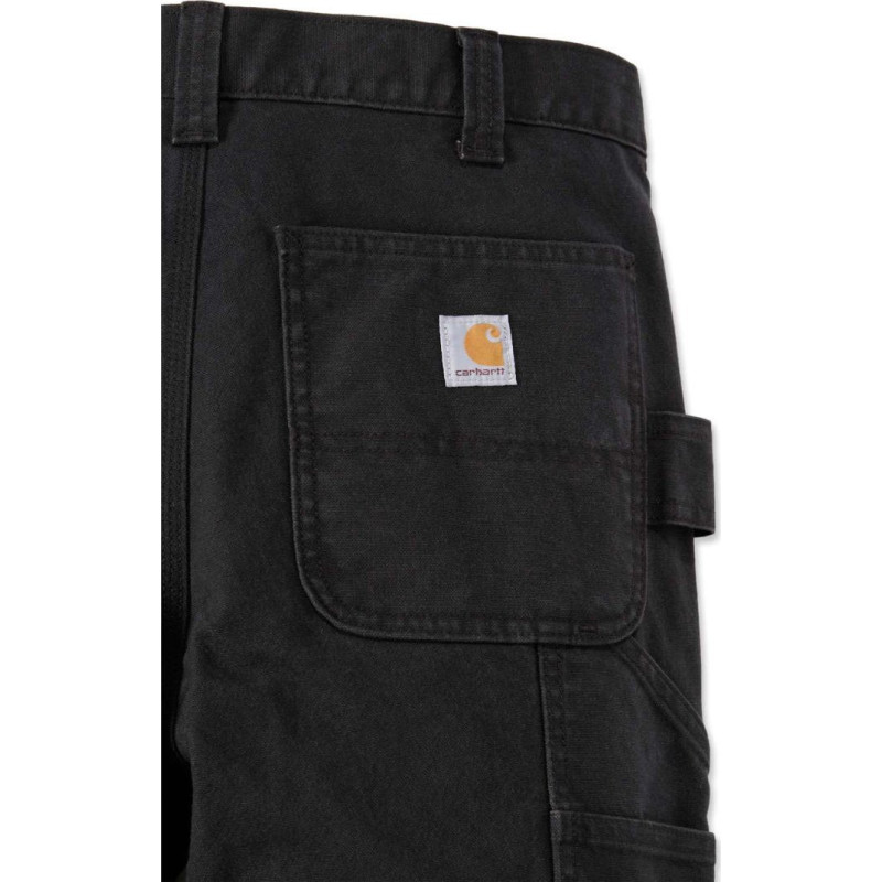 Carhartt Spodnie Carhartt Stretch Duck Double Front Black