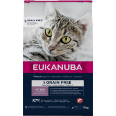 Eukanuba Eukanuba Cat Kitten Grainfree Salmon 10 kg