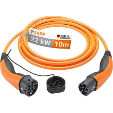 Lapp Kabel do ładowania samochodów LAPP Typu 2, do 22 kW, 10 m, pomarańczowy (5555931037)