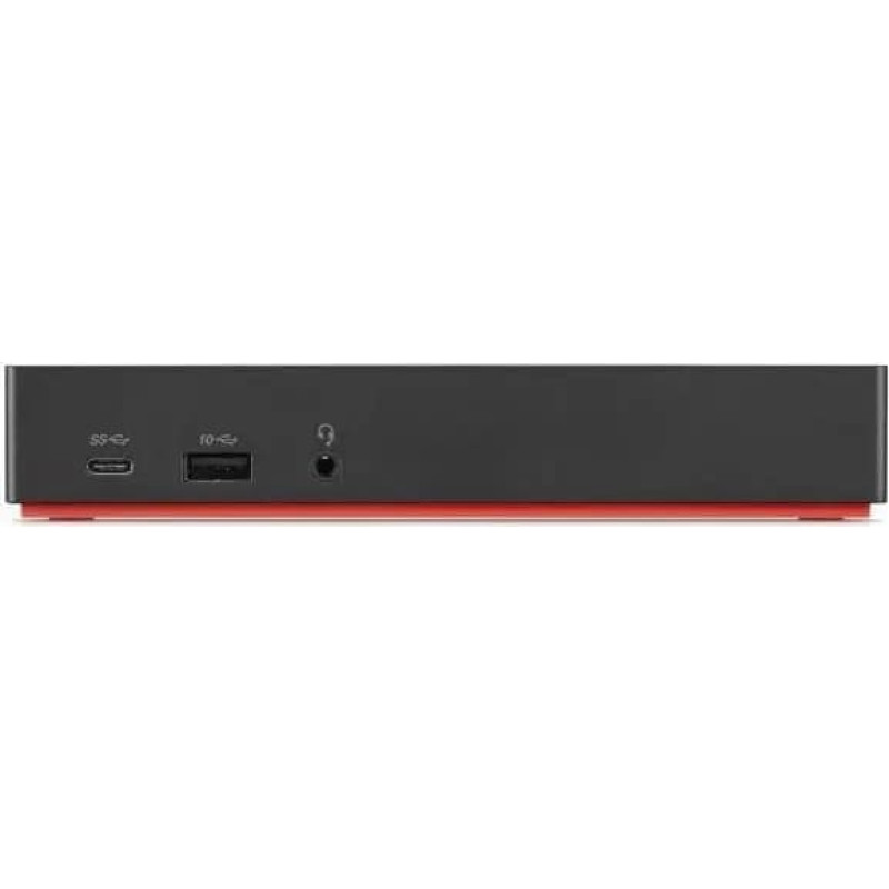 Lenovo 40AS0090SA stacja dokująca Przewodowa USB 3.2 Gen 1 (3.1 Gen 1) Type-C Czarny