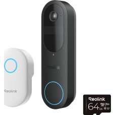 Reolink D340B Doorbell Battery with Chime and 64GB SD Card