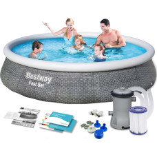 Bestway Basen rozporowy Fast Set 396cm 9w1 (57376)