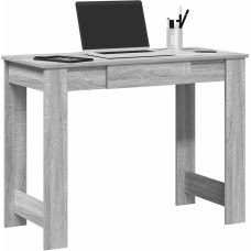 Vidaxl Biurko, szary dąb sonoma, 100x45x75 cm, materiał drewnopochodny Lumarko! Lumarko!