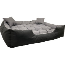Aio Europe Legowisko dla psa ECCO 130x100 / 145x115 cm szaro-czarne
