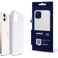 3MK Apple iPhone 12 - Hardy Silicone MagCase White