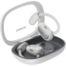Baseus Eli Fit Open- Ear Headset Wireless Connectivity/Music USB Type-C Bluetooth White
