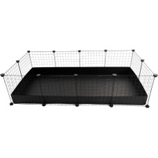 C&C Modular cage 4x2 145 x 75 cm black