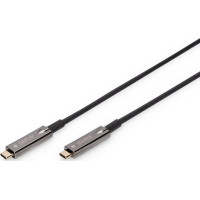Digitus Kabel USB Digitus USB-C - USB-C 20 m Czarny (AK-330160-200-S)