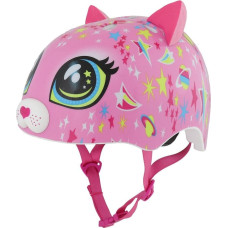 C-Preme Kask dziecięcy juniorski RASKULLZ ASTRO CAT pink roz. S CHILD FS 5+ (50-54 cm) (NEW)