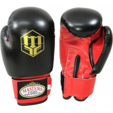 Masters boksa cimdi - RPU-2A 01152-0302 - czarno - czerwone+8 oz