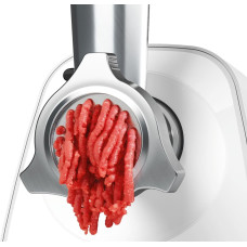 Bosch | Meat mincer SmartPower | MFW2510W | White | 350 W | Number of speeds 1 | 2 Discs: 3.8 and 8 mm; Sausage filler accessory.