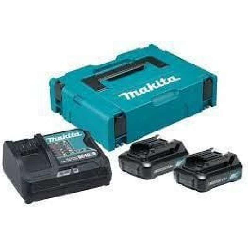 Metabo Zestaw elektronarzędzi Metabo MAKITA POWER SET 12V 2x1.5Ah (BL1016x2+DC10SB) MAKPAC