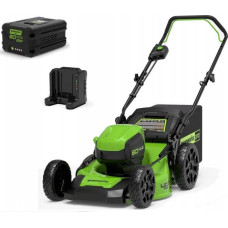Greenworks Kosiarka akumulatorowa Greenworks 60V kosiarka 46 cm Greenworks zestaw, ładowarka + akumulator 4Ah (GD60LM46HPK4)