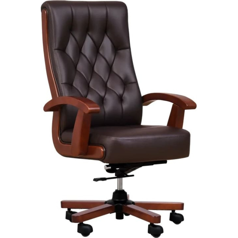 Bemondi CONSUL brown leather armchair