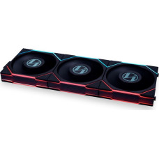 Lian Li Wentylator Lian Li Uni Fan TL LCD 120 RGB 3-pack + Hub (12TLLCD3B)