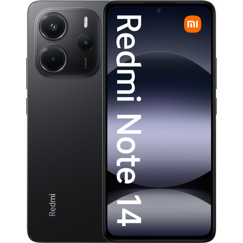 Xiaomi Smartfon Xiaomi Redmi Note 14 8/256GB Czarny  (MZB0IKVEU)